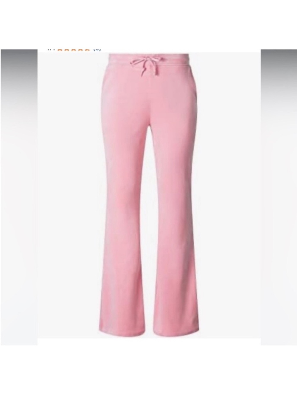 Paris Hilton Medium Set Masterpiece Pants Heart Sports Bra Pearl Blush pink NWT - Picture 3 of 15